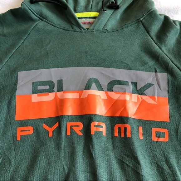 NWT Black Pyramid Utility Hoodie - Picture 2 of 12